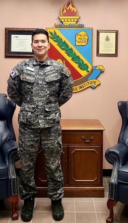 Swim routine turns into lifesaving mission for DLIELC student