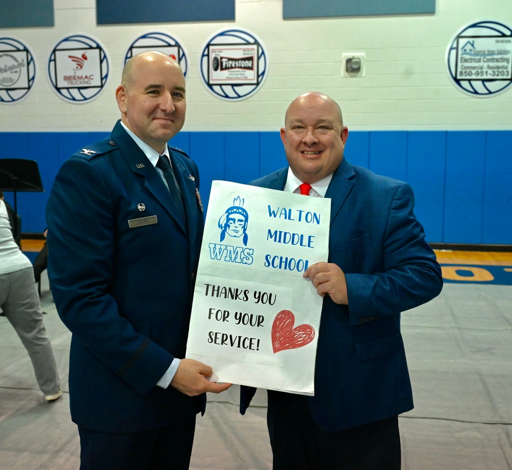 Walton Middle School Veteran’s Day Speech