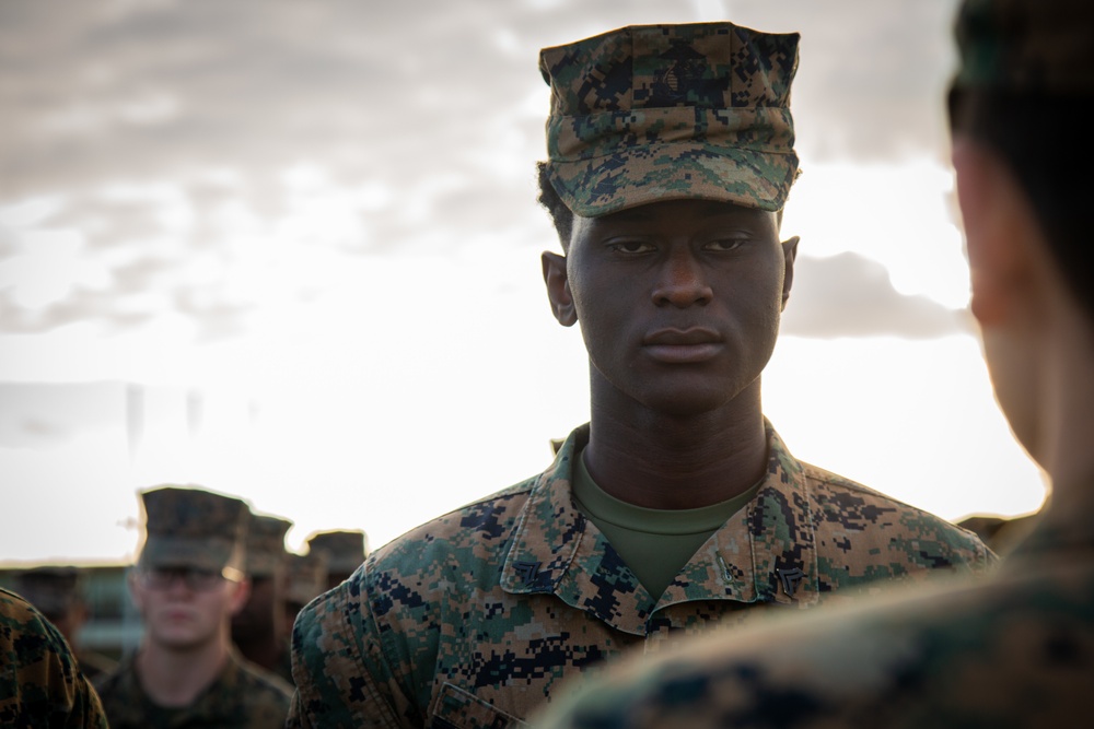 Lance Cpl. Emmanuel T. Payne Jr. Promotion Ceremony