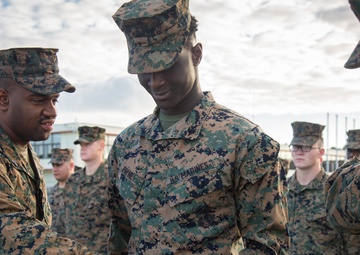 Lance Cpl. Emmanuel T. Payne Jr. Promotion Ceremony
