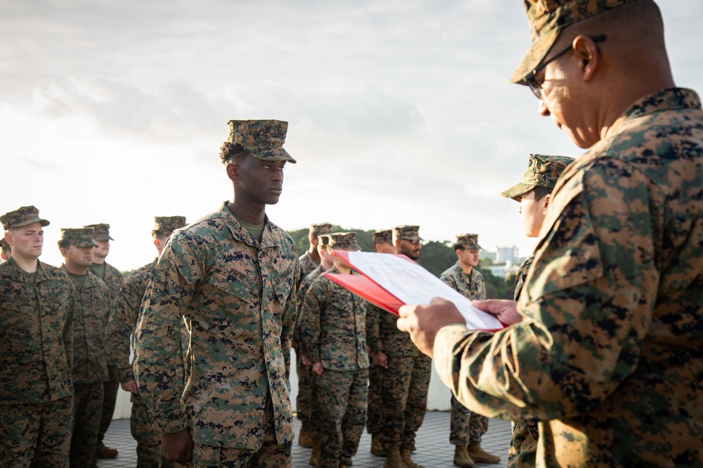 DVIDS - Images - Lance Cpl. Emmanuel T. Payne Jr. Promotion Ceremony ...