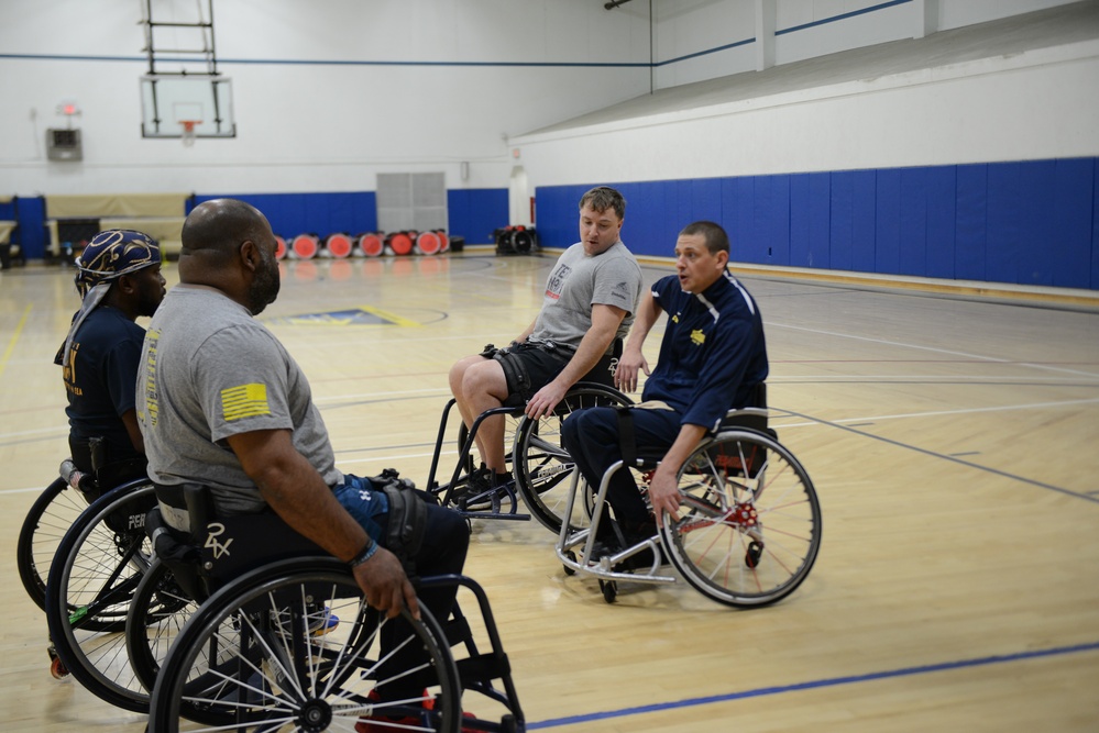 Team Navy Adaptive Sports Intro Camp at Pt. Hueneme