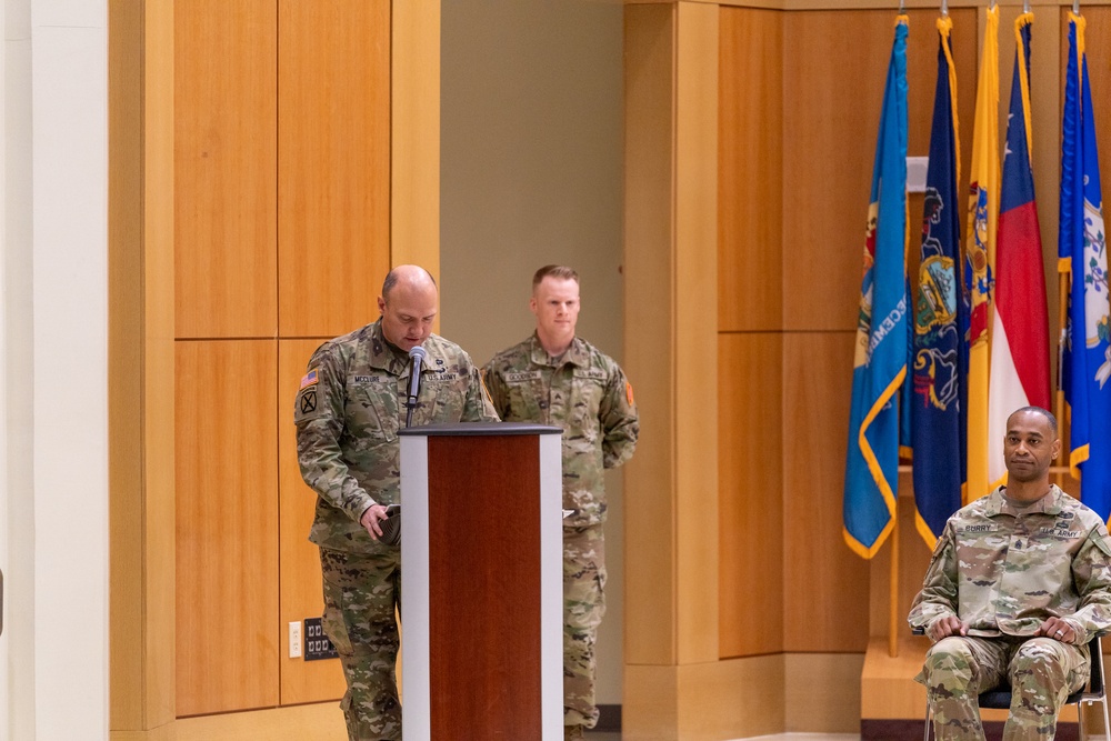 Assumption of Responsibilities CSM Nicholas M. Curry