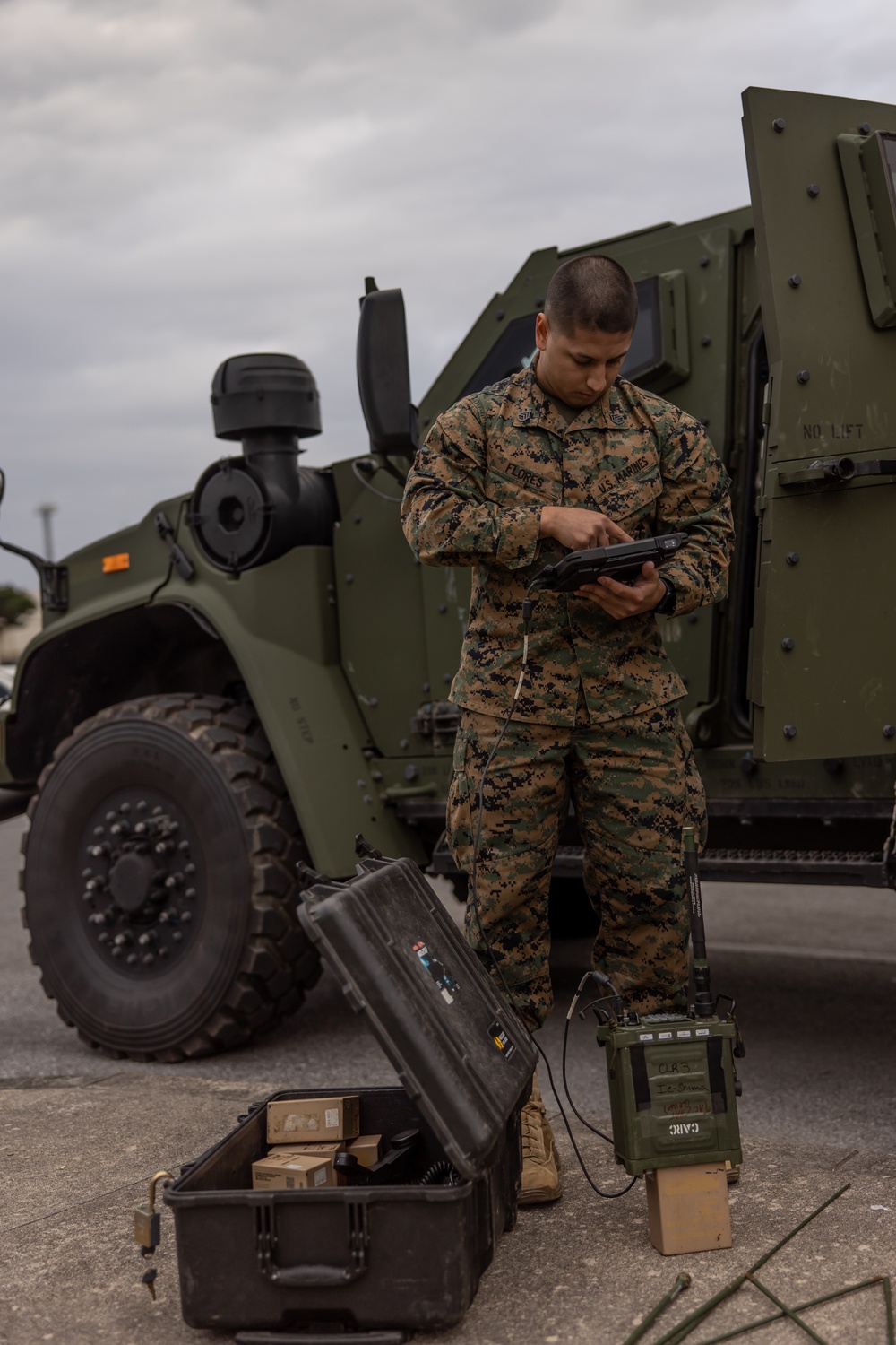 3rd Marine Logistics Group conducts Alert Contingency MAGTF Drill