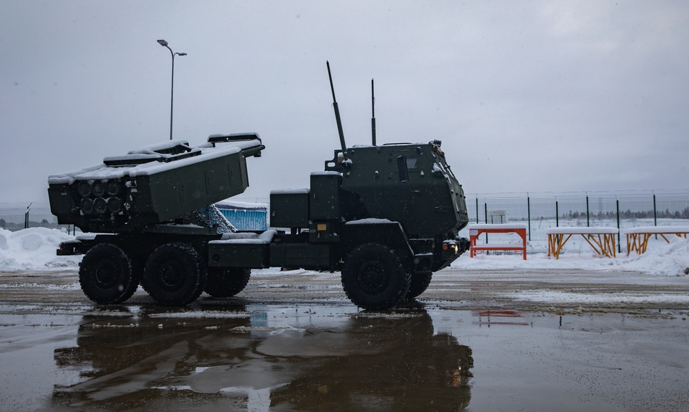 U.S. Army Showcases HIMARS in Estonia