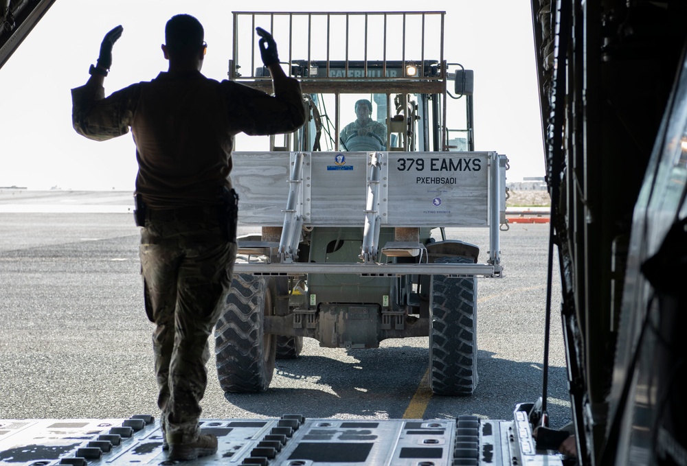 39th EAS delivers life-saving supplies throughout the AOR