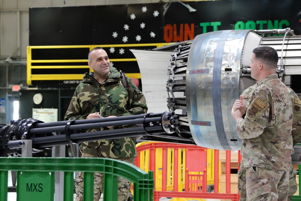 Cyprus National Guard Defense, Military, Air and Naval Attache Visits 177th Fighter Wing