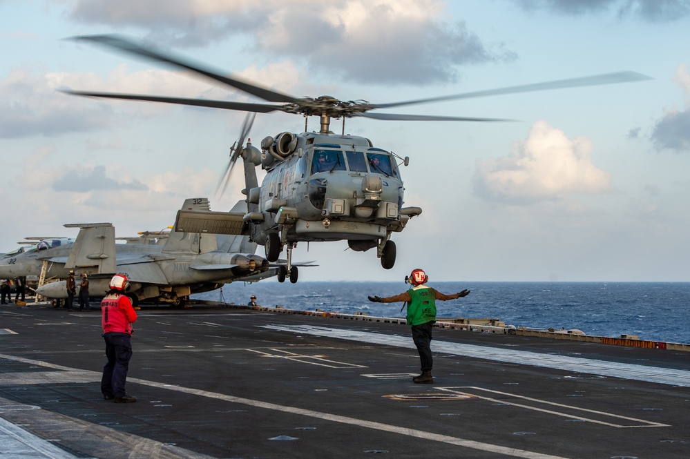 Nimitz Conducts Flight Operations