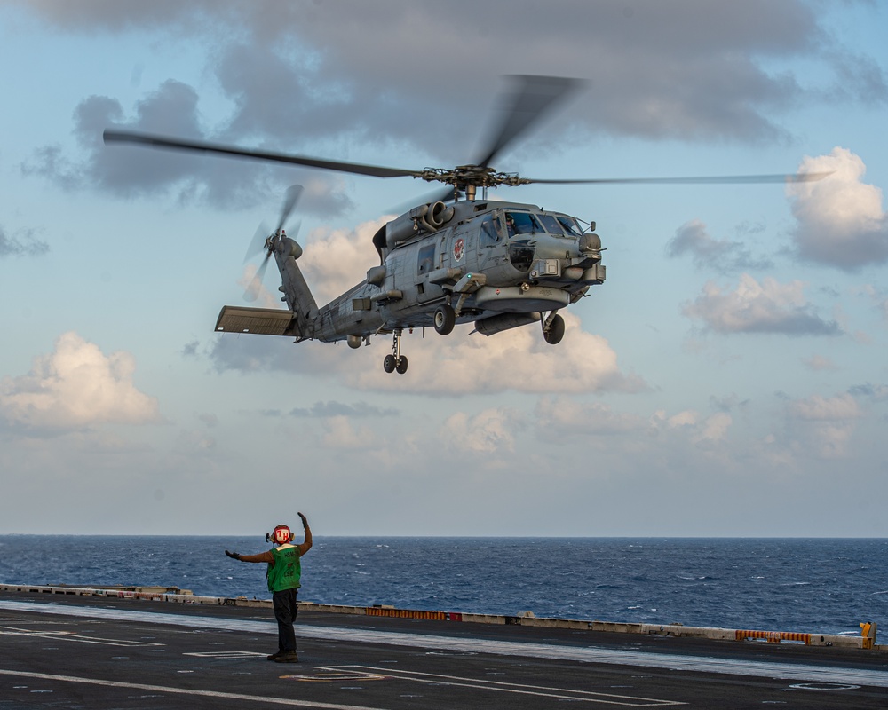 Nimitz Conducts Flight Operations