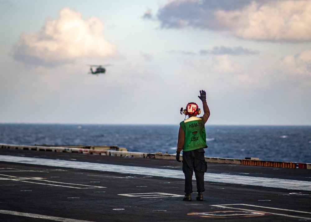 Nimitz Conducts Flight Operations