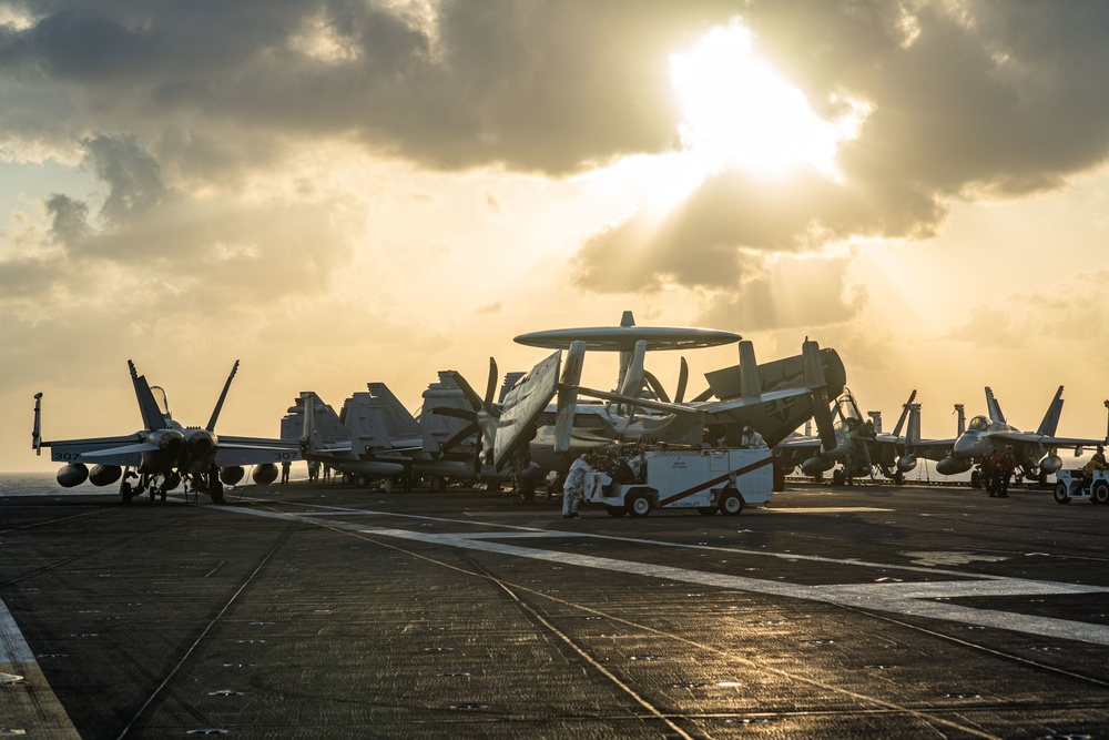 Nimitz Conducts Flight Operations