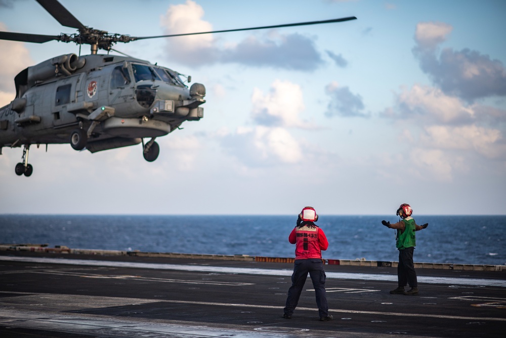 Nimitz Conducts Flight Operations