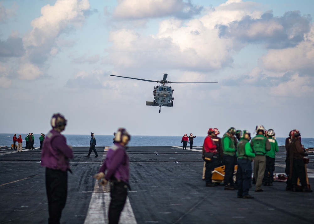 Nimitz Conducts Flight Operations