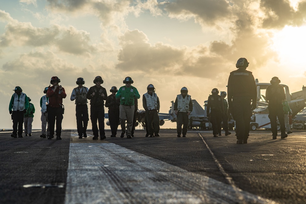 Nimitz Conducts Flight Operations