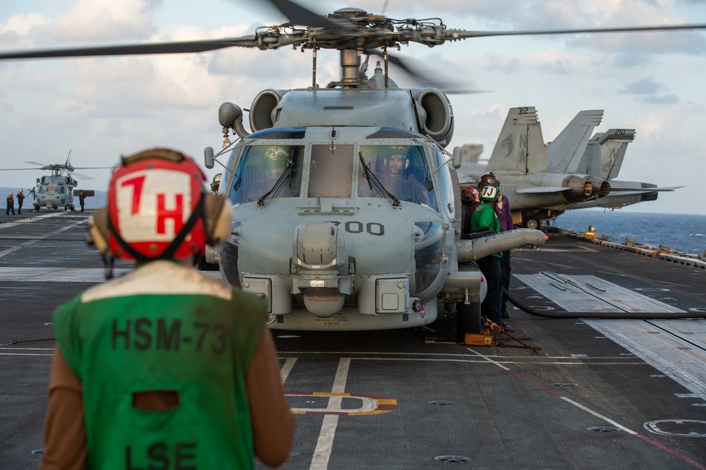 Nimitz Conducts Flight Operations