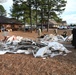 Team Little Rock Airmen Remove Storm Damaged Materials From Building