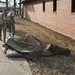 Team Little Rock Airmen Remove Storm Damaged Materials From Building