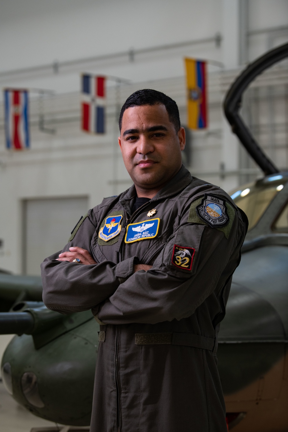 Maj. Aníbal Báez - IAAFA Pilot Instrument Procedures Course - Dominican Air Force