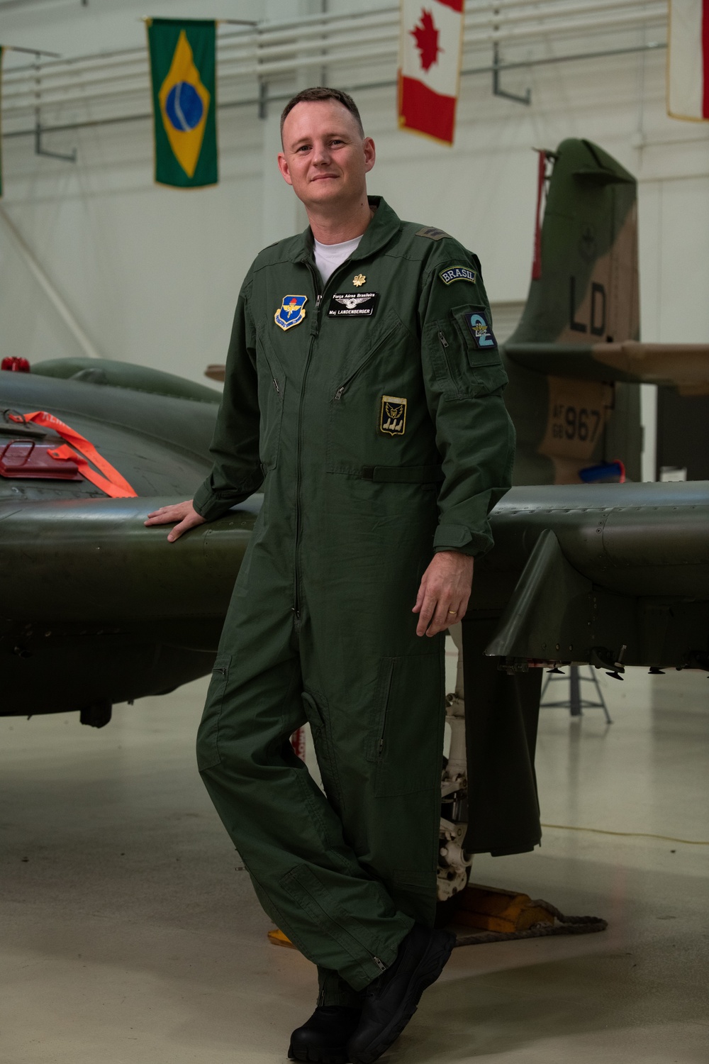 Maj. David Landenberger - IAAFA Pilot Instrument Procedures Course - Brazilian Air Force
