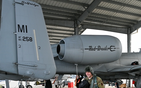 Flight Operations at Selfridge Air National Guard Base
