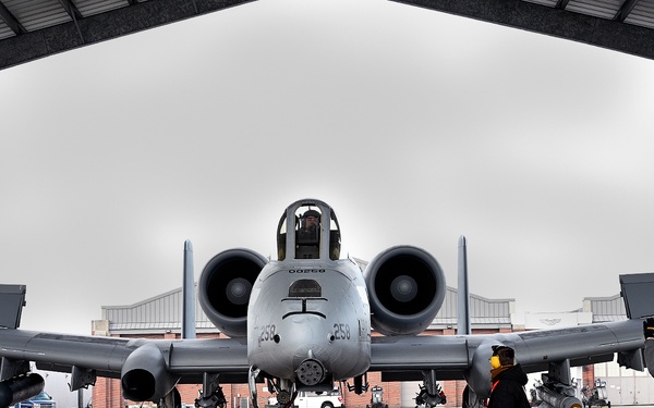 127th AMXS Performs Post-Flight Maintenance at Selfridge