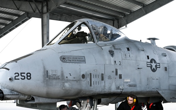 127th AMXS Performs Post-Flight Maintenance at Selfridge