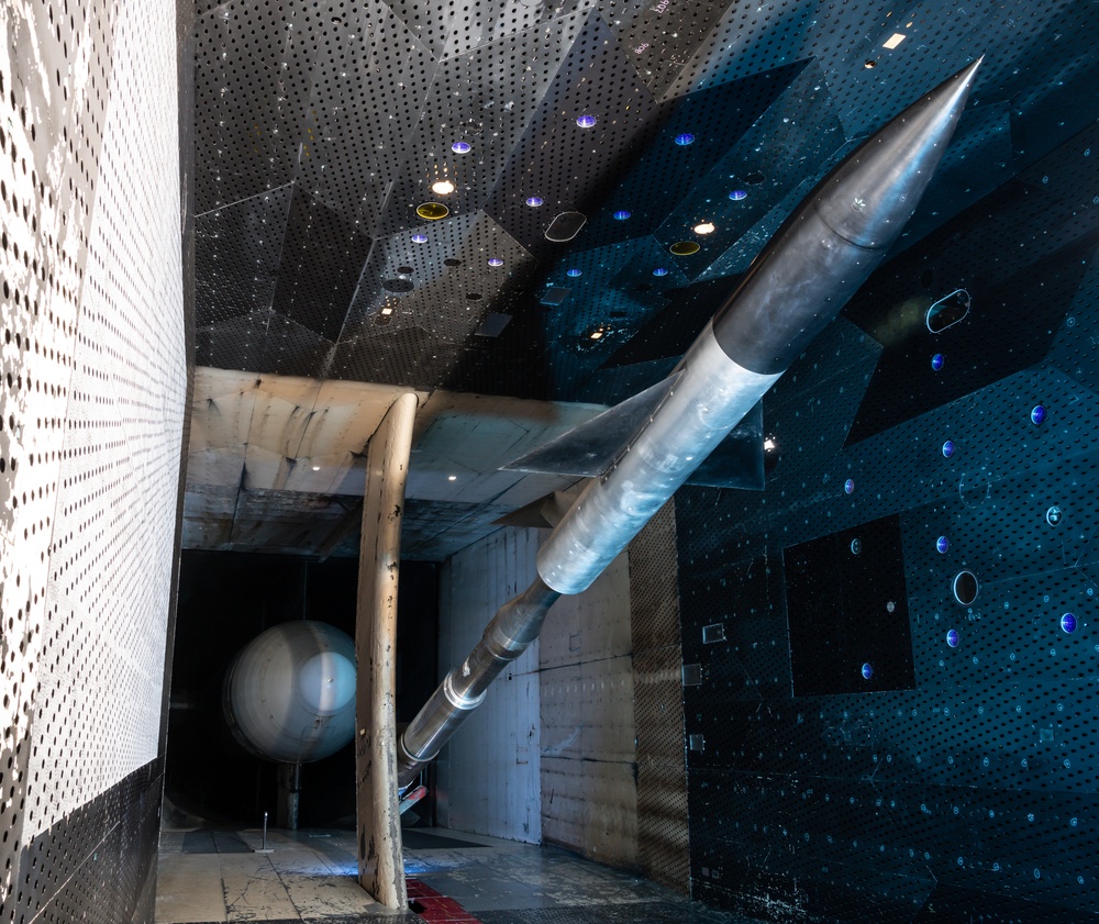 16-foot transonic wind tunnel tested with standard model