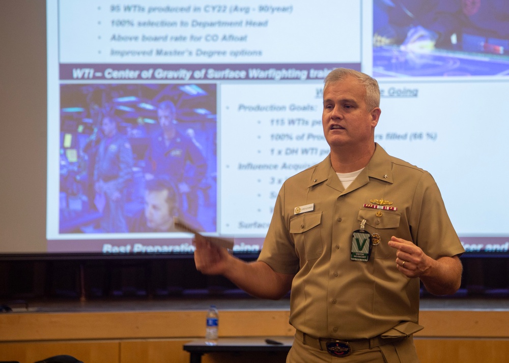 SMWDC Commander Speaks at Cross-Domain WTI Re-Blue Conference