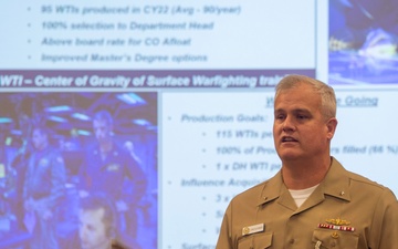 SMWDC Commander Speaks at Cross-Domain WTI Re-Blue Conference