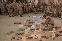 U.S. Marines participate in logistics training