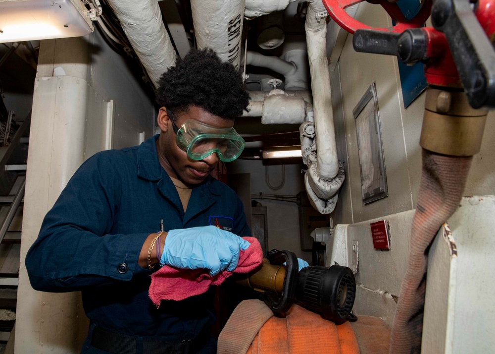 Daily Operations Aboard USS George H.W. Bush (CVN 77)