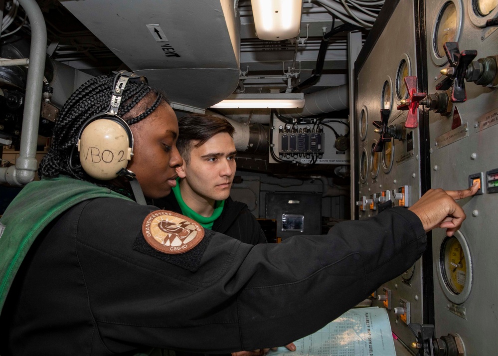 Daily Operations Aboard USS George H.W. Bush (CVN 77)