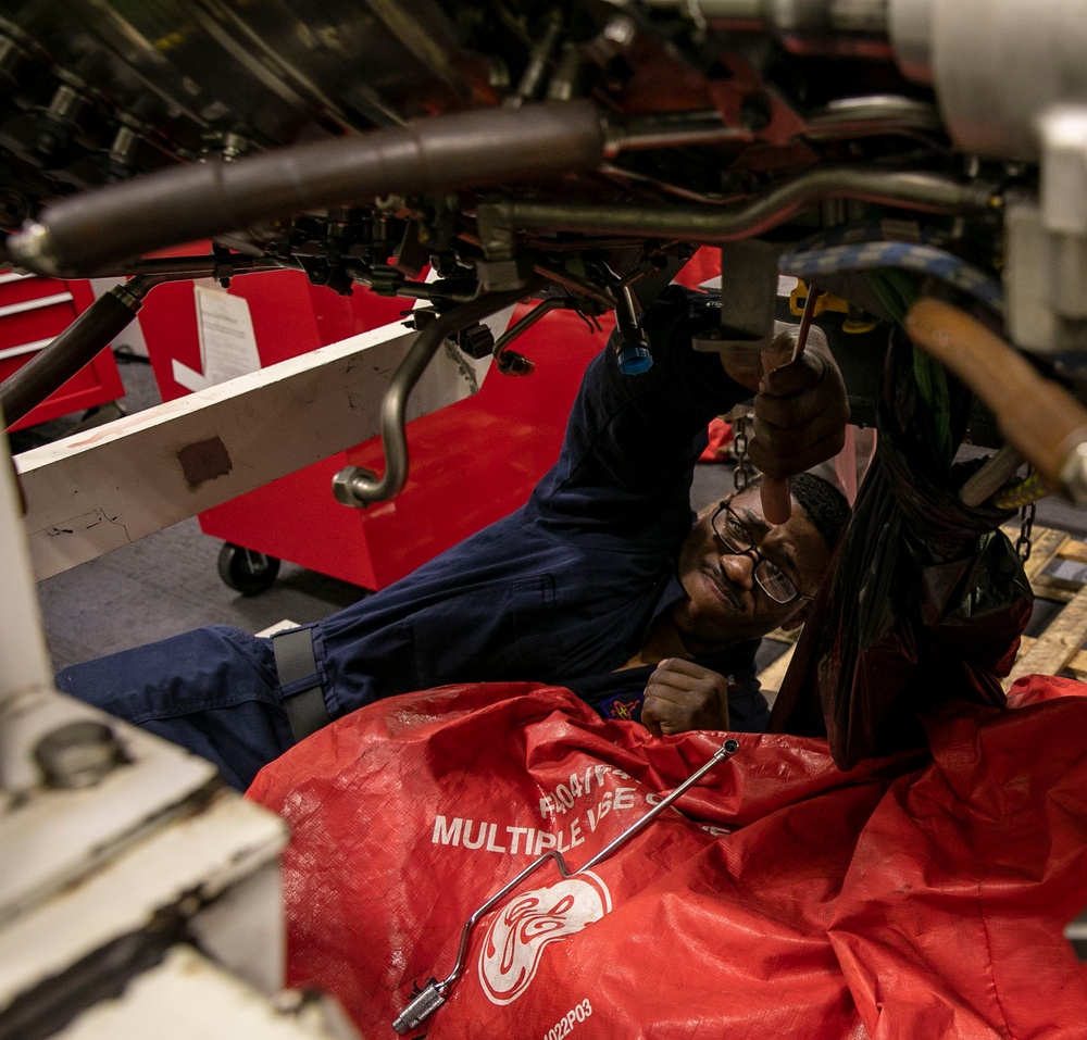 Daily Operations Aboard USS George H.W. Bush (CVN 77)