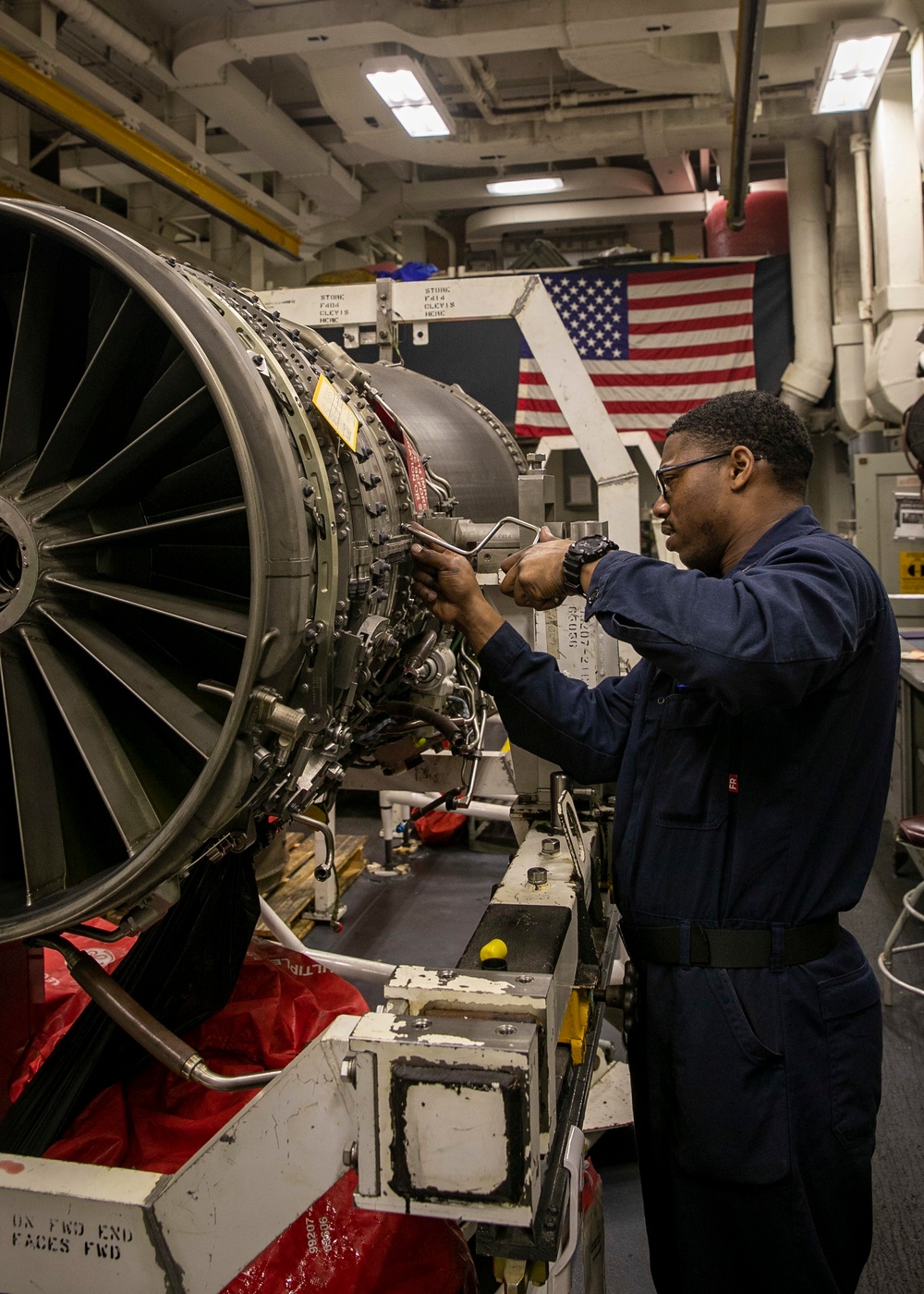 Daily Operations Aboard USS George H.W. Bush (CVN 77)