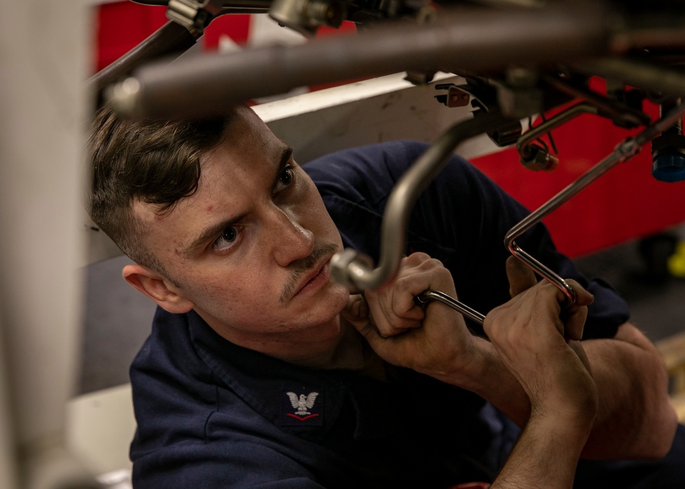 Daily Operations Aboard USS George H.W. Bush (CVN 77)