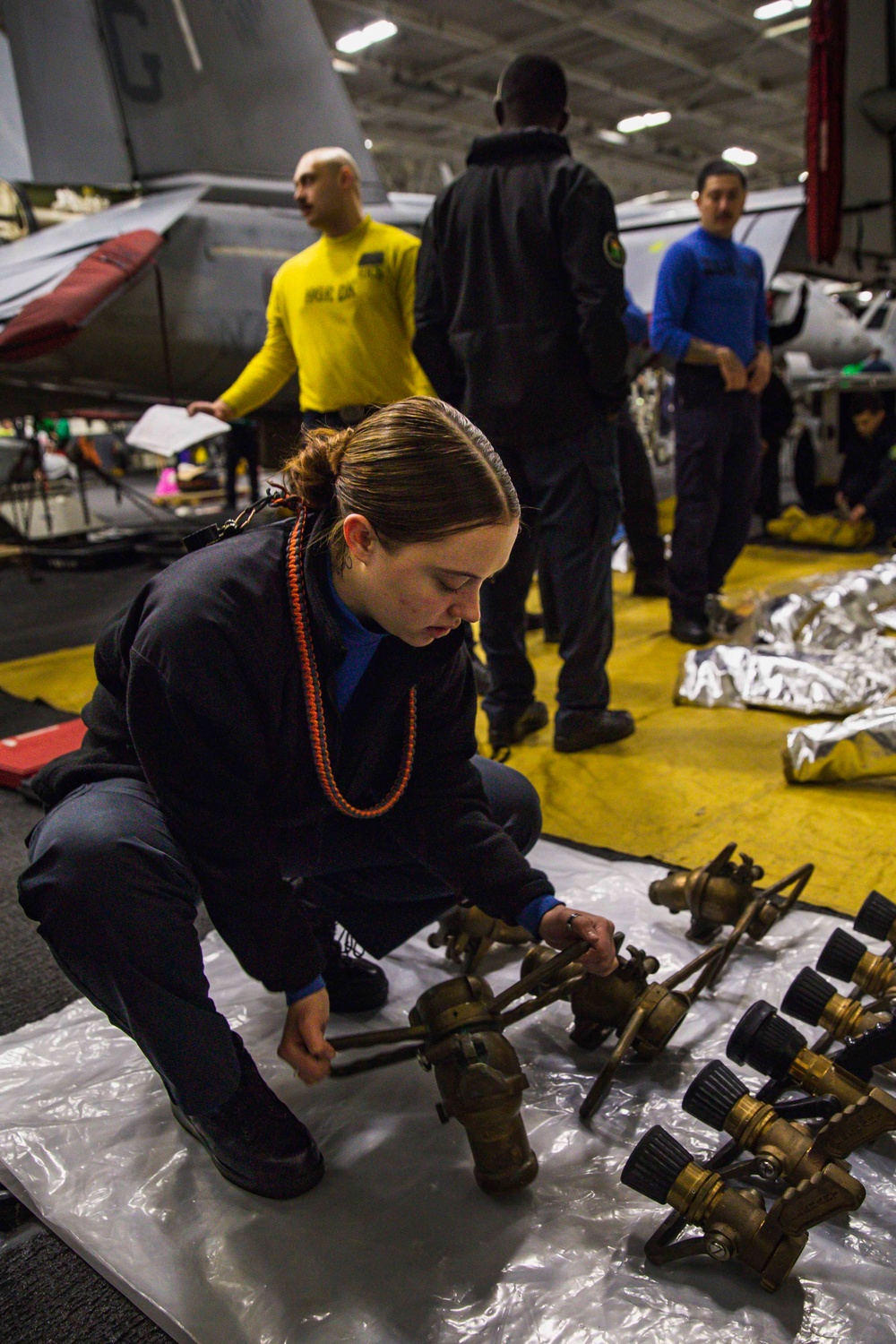 Daily Operations Aboard USS George H.W. Bush (CVN 77)