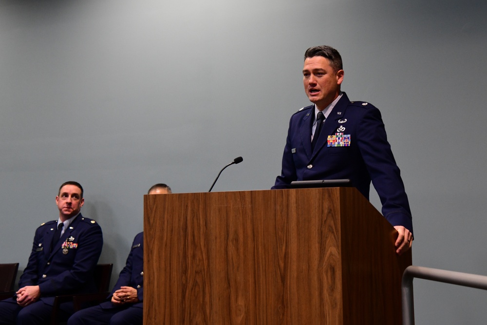 105th Civil Engineer Squadron Change Of Command