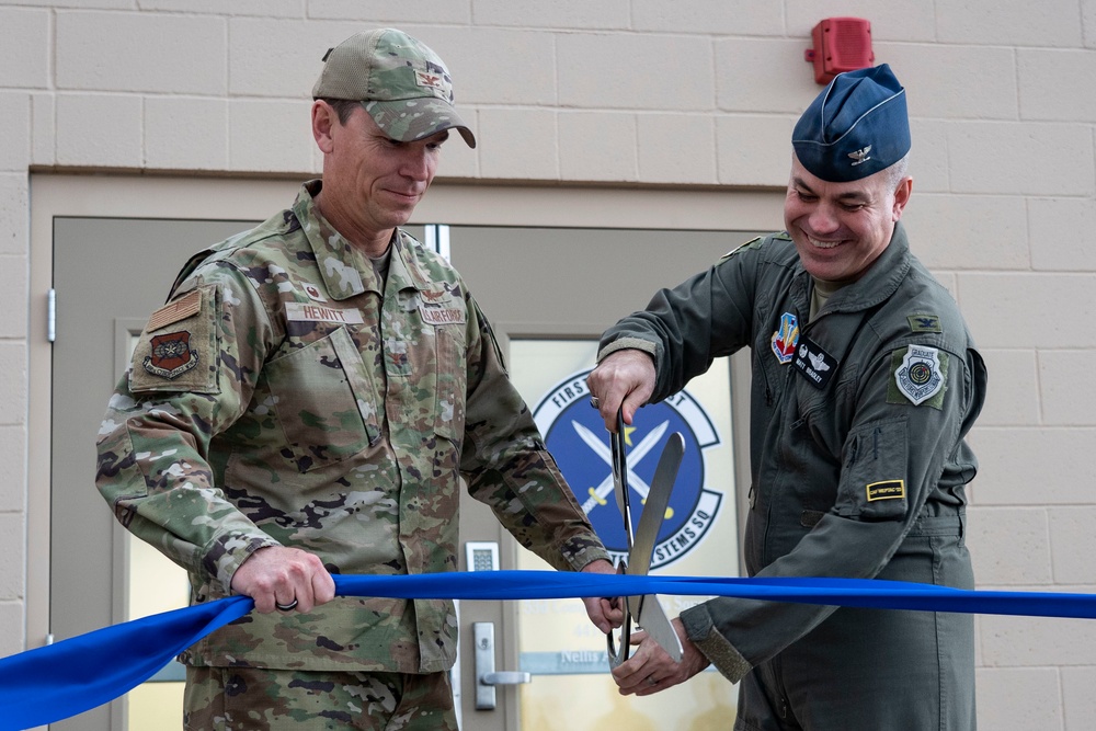 53rd Computer Systems Squadron Ribbon Cutting