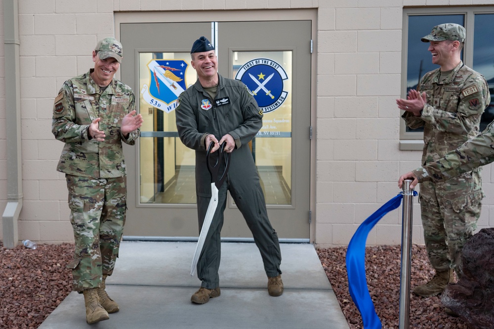 53rd Computer Systems Squadron Ribbon Cutting