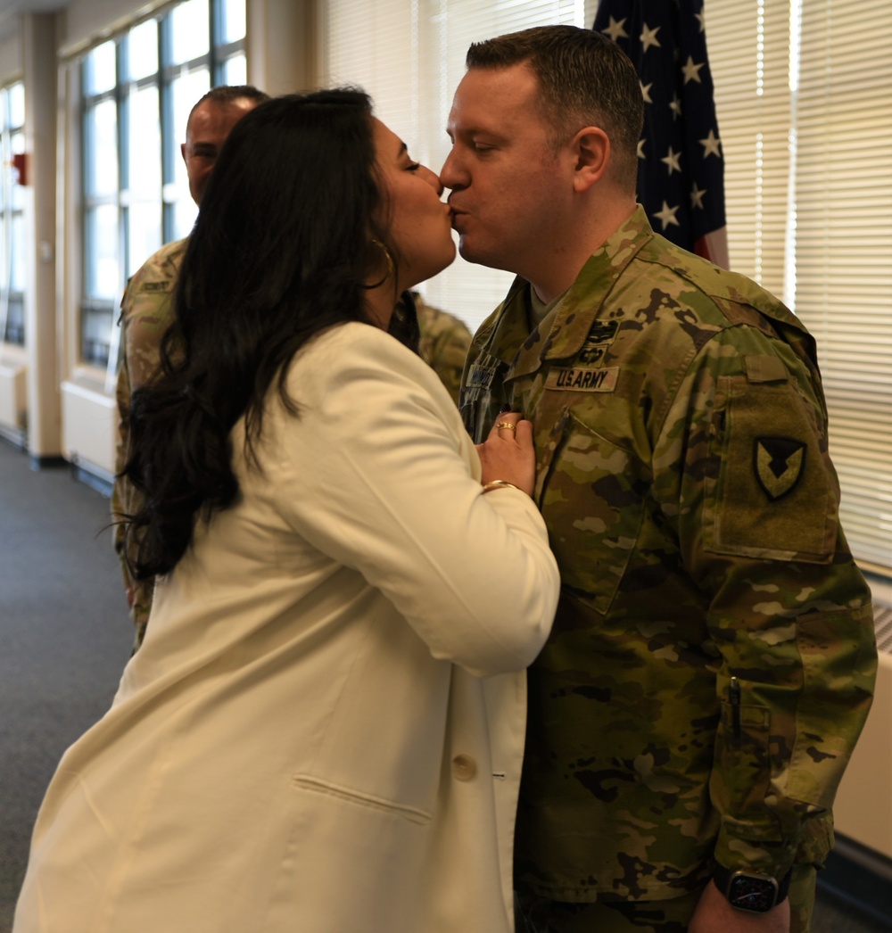 ASC’s G1 senior enlisted Soldier promoted to sergeant major