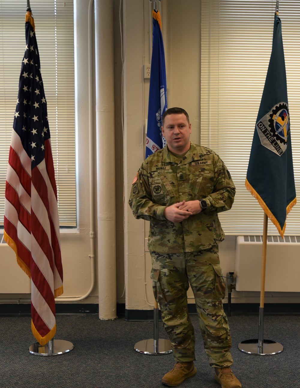 ASC’s G1 senior enlisted Soldier promoted to sergeant major