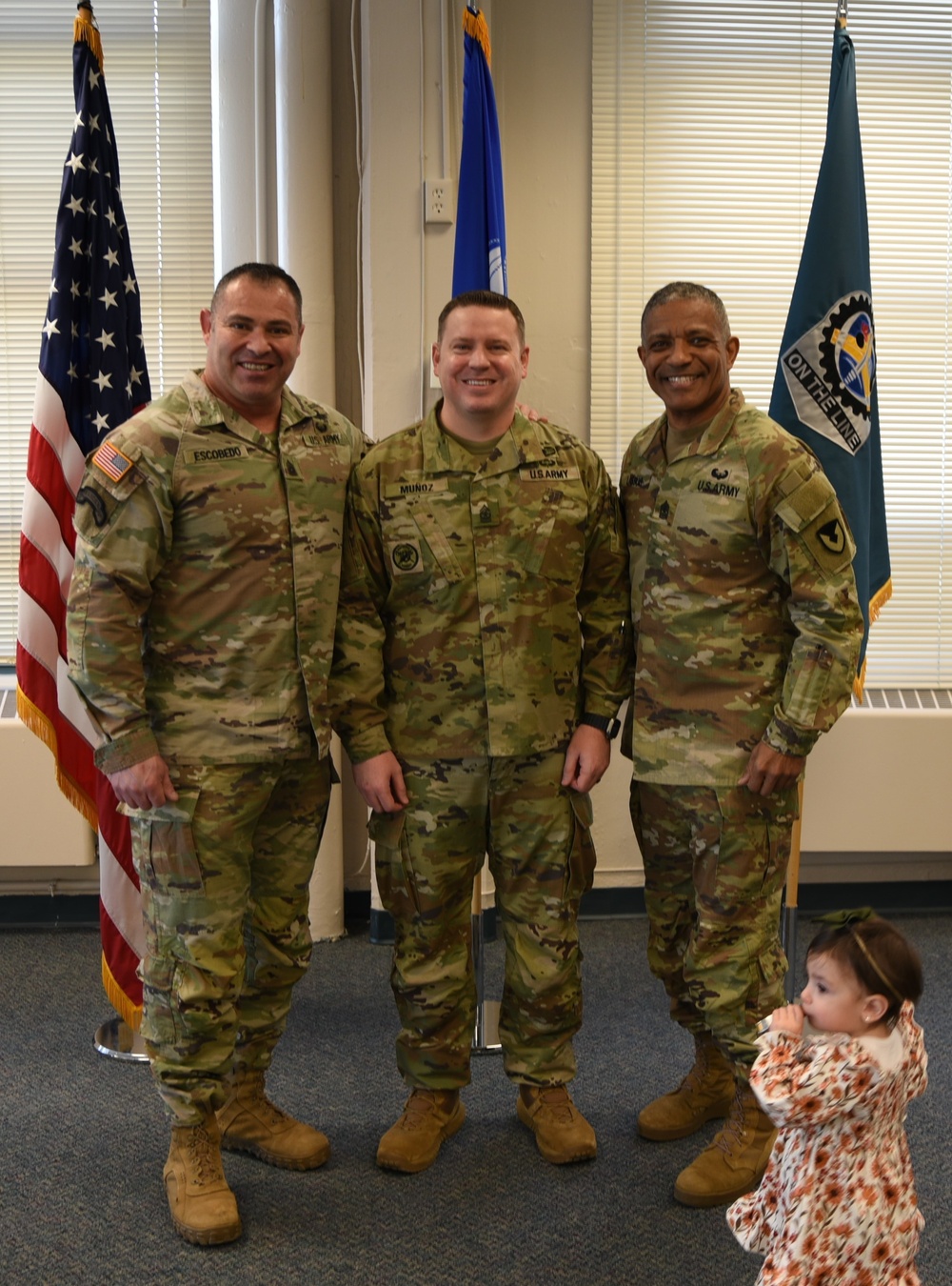 ASC’s G1 senior enlisted Soldier promoted to sergeant major