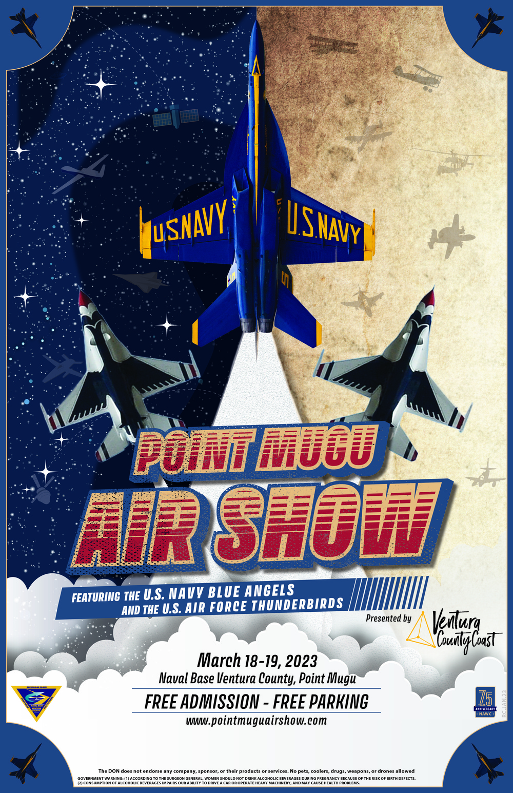 DVIDS - News - Blue Angels, Thunderbirds to co-headline Point Mugu Air Show