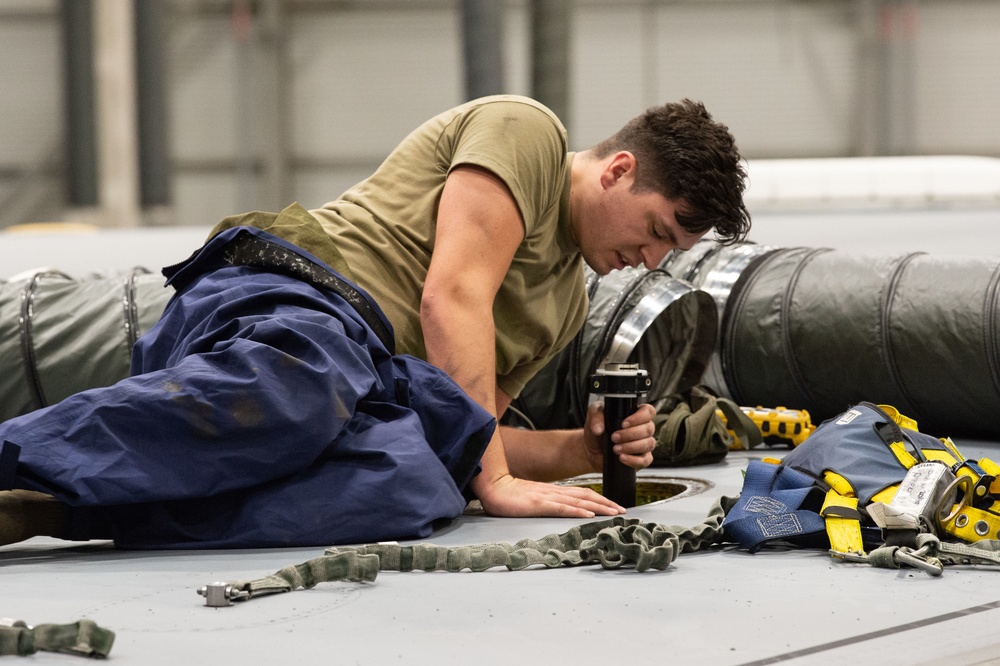 436th MXS aircraft fuel systems repair technicians don’t fuel around