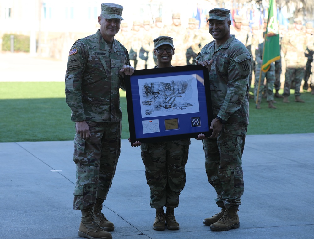 3rd Division Sustainment Brigade Change in Responsibility Ceremony