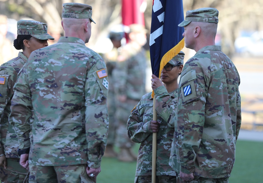 3rd Division Sustainment Brigade Change in Responsibility Ceremony