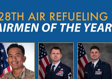 128th Air Refueling Wing Airmen of the Year 2022