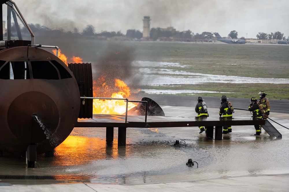 60th CES and SFFD participate in emergency response exercise