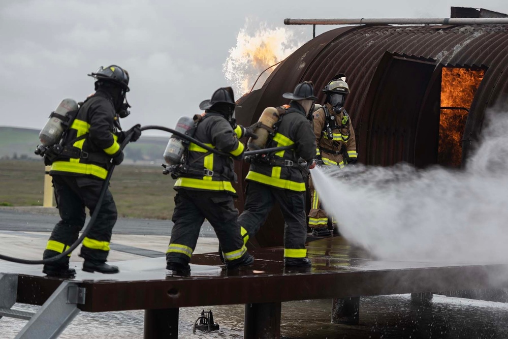 60th CES and SFFD participate in emergency response exercise