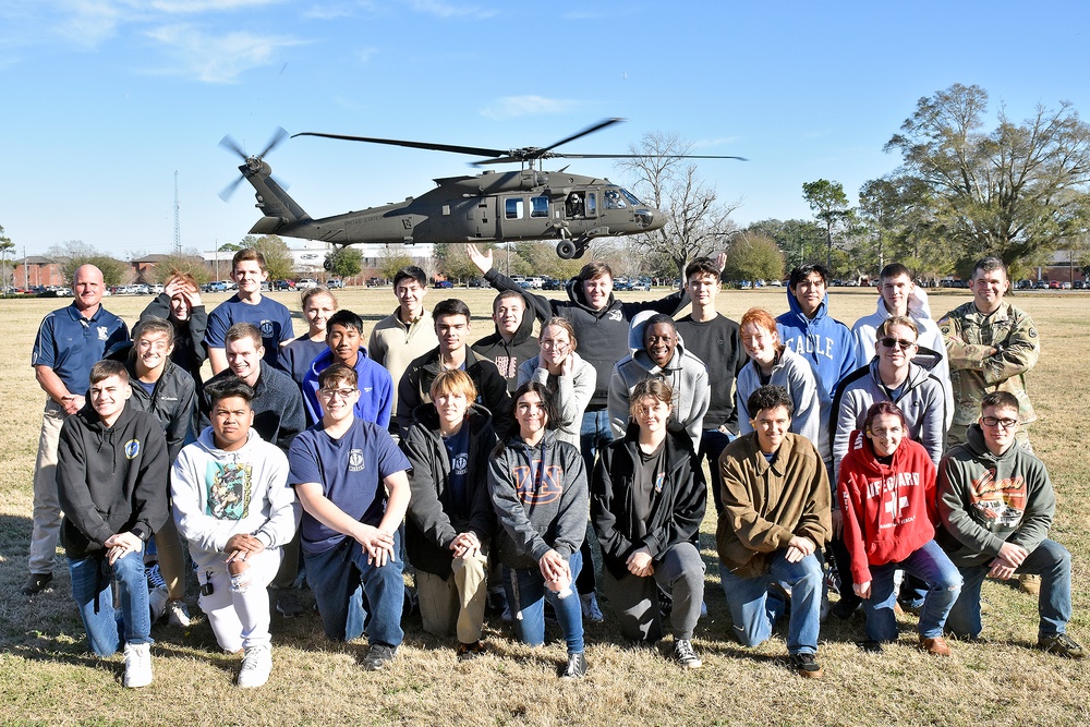 Enterprise JROTC Visits Rucker